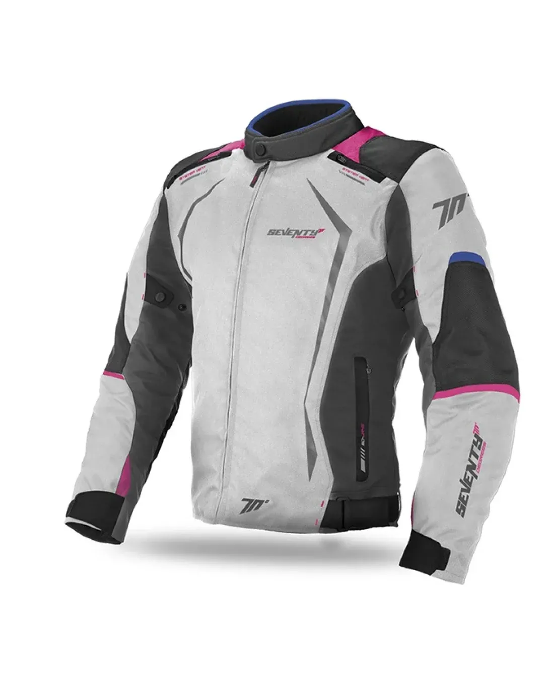 ДАМСКО ТЕКСТИЛНО МОТО ЯКЕ SEVENTY SD-JR49 ICE/BLUE/PINK