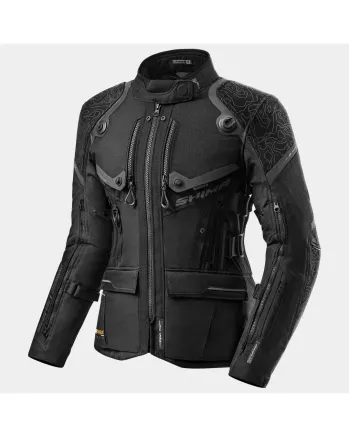 Дамско текстилно мото яке SHIMA TRACKER BLACK