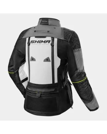 Дамско текстилно мото яке SHIMA TRACKER GREY