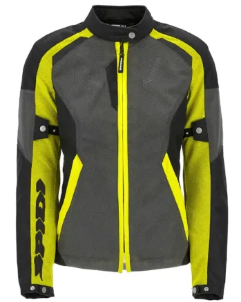 Дамско текстилно мото яке SPIDI TEK NET Yellow fluo