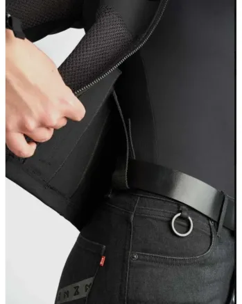 Дамско текстилно яке Pando Moto STEALTH BLACK AAA