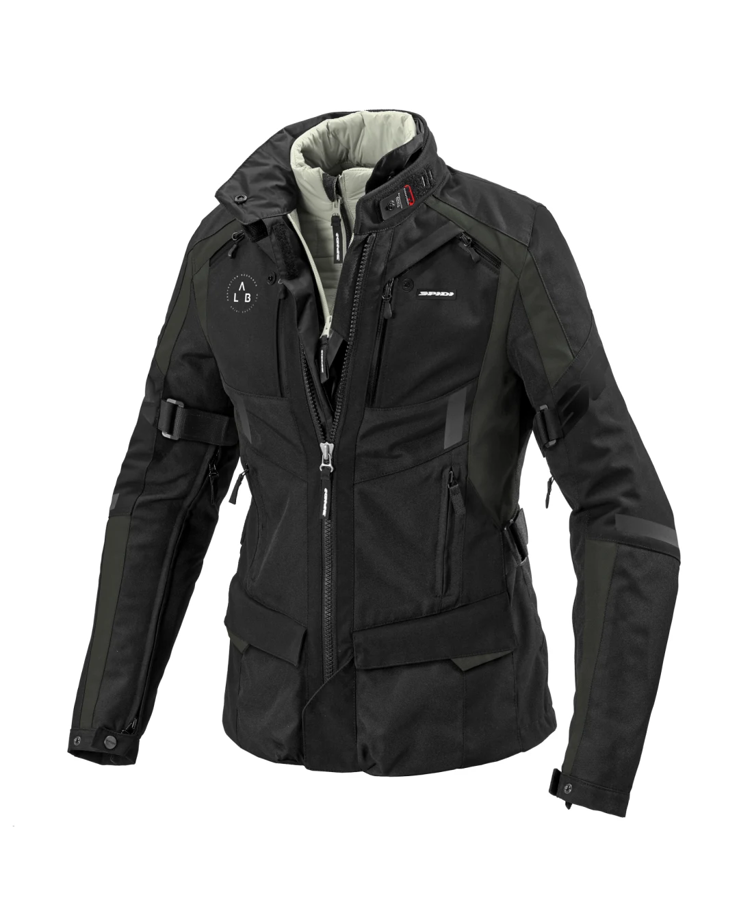 Дамско текстилно яке SPIDI 4 SEASON EVO  Dark green/Black