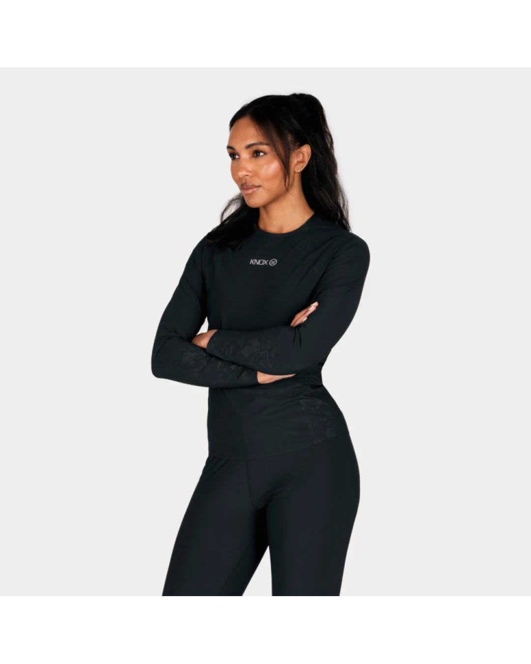 Дамско термо горнище KNOX Dual Active Women’s Base Layer BLACK