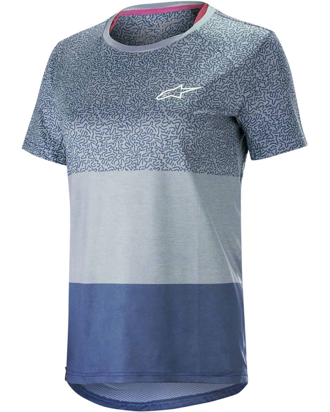 Дамско вело джърси ALPINESTARS Stella Alps 8 Short Sleeve BLUE