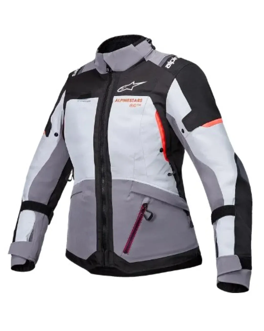 Дамско яке ALPINESTARS Stella Andes v4 Drystar® Gray/Black/Coral