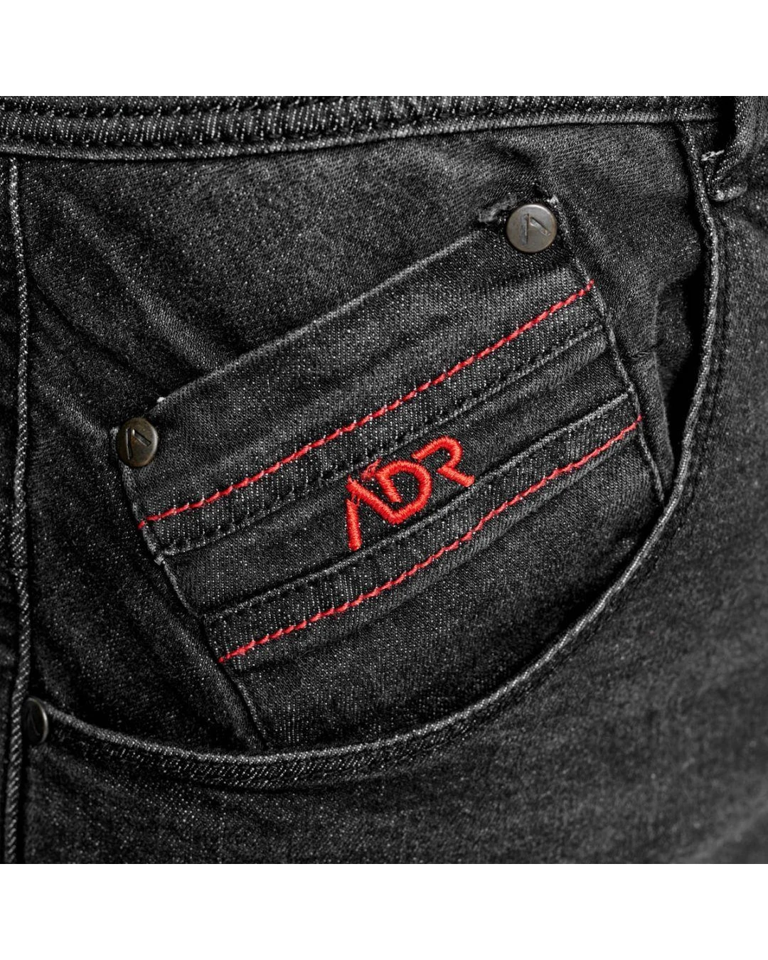Дънки за мотор ADRENALINE ROCK BLACK