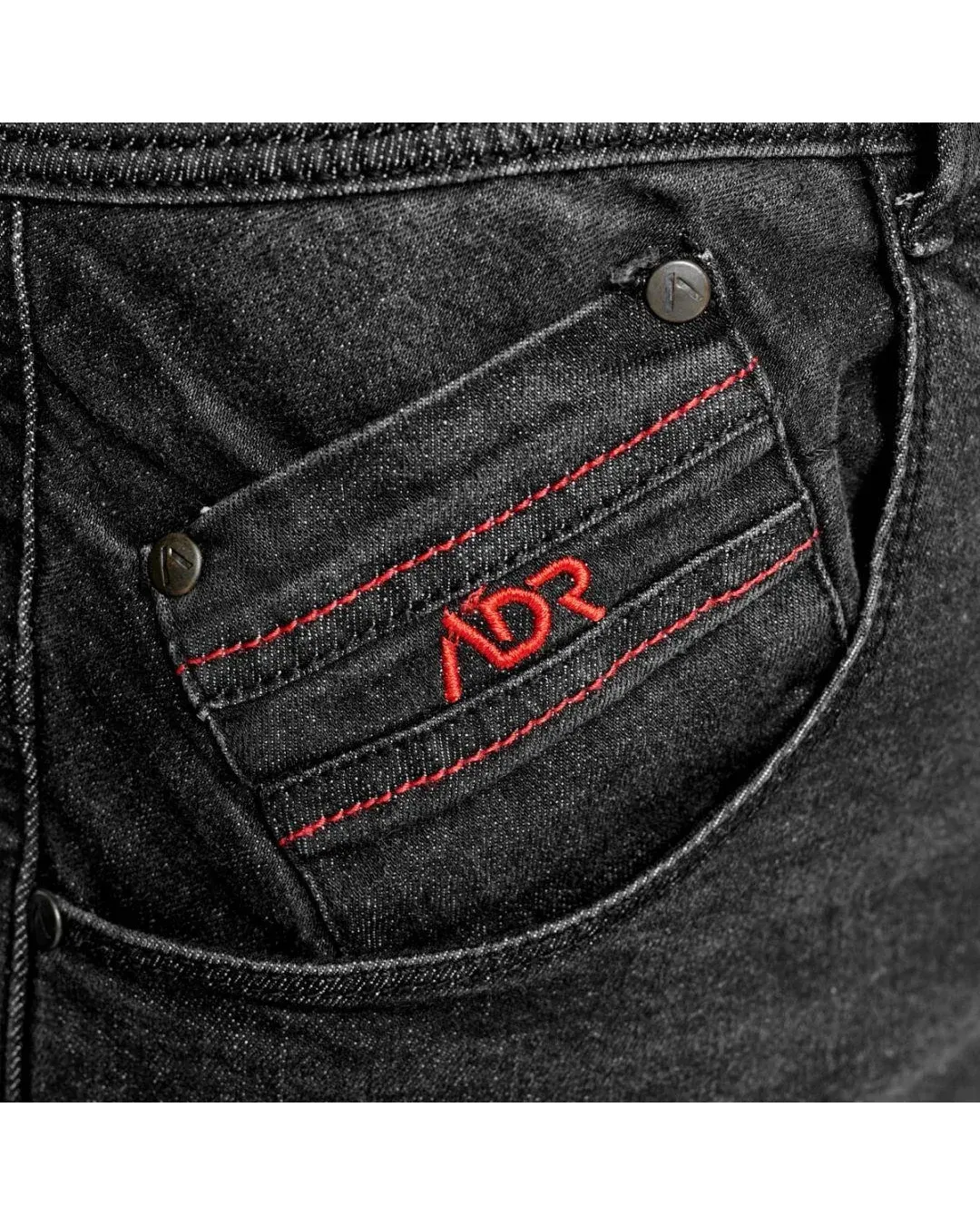 Дънки за мотор ADRENALINE ROCK BLACK