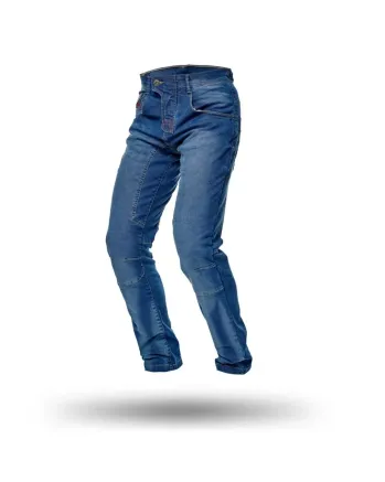Дънки за мотор ADRENALINE ROCK BLUE