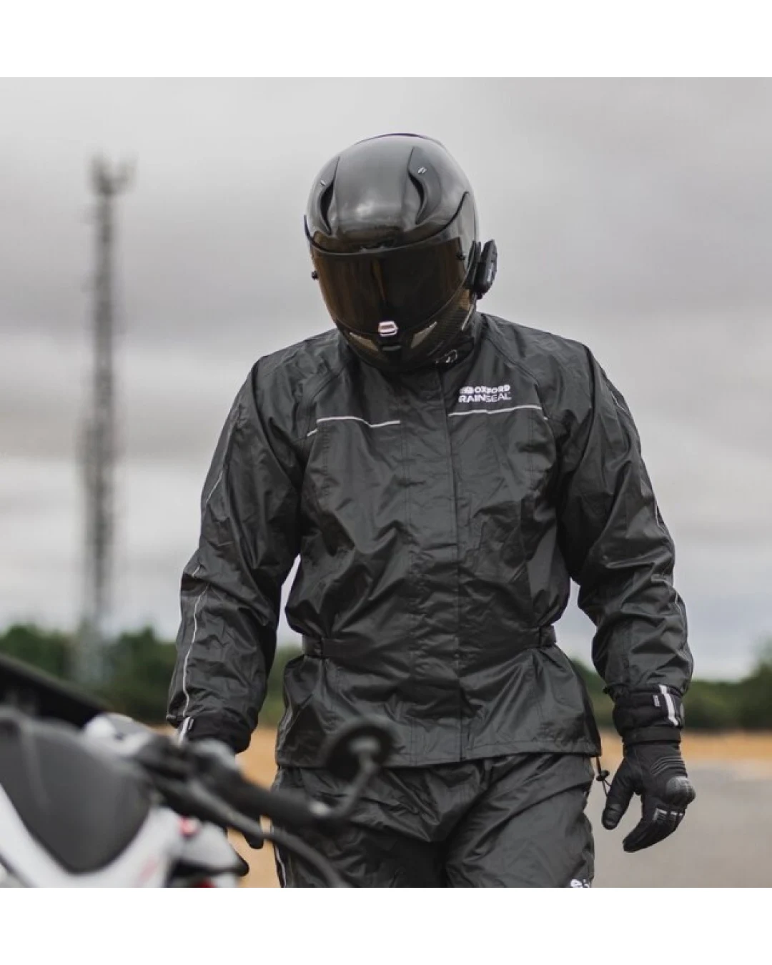 Дъждобран OXFORD Rainseal Over Jacket Black