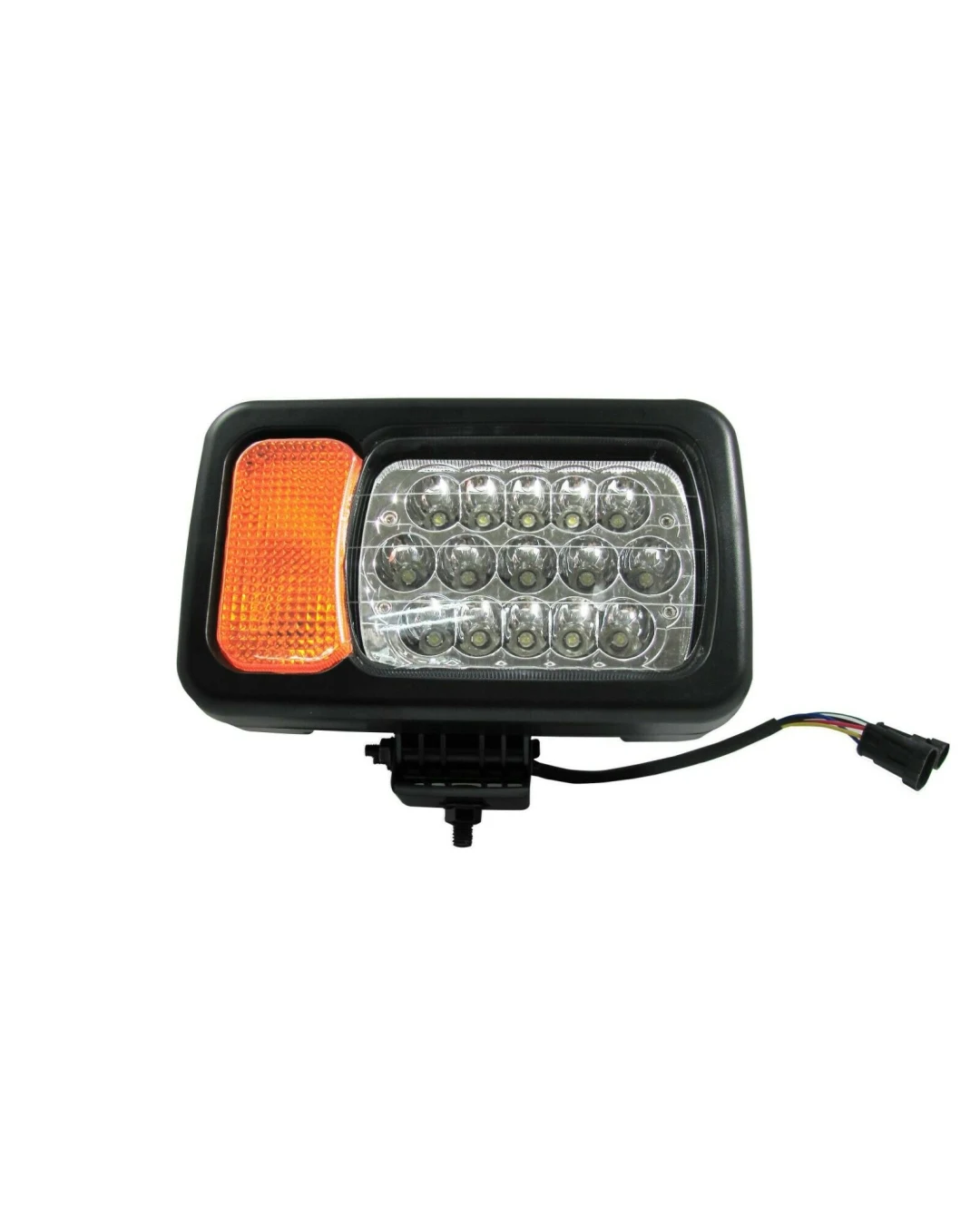 Десен фар 16LED къси / дълги светлини мигач рефлектор подходящ за трактор комбайн багер и др.