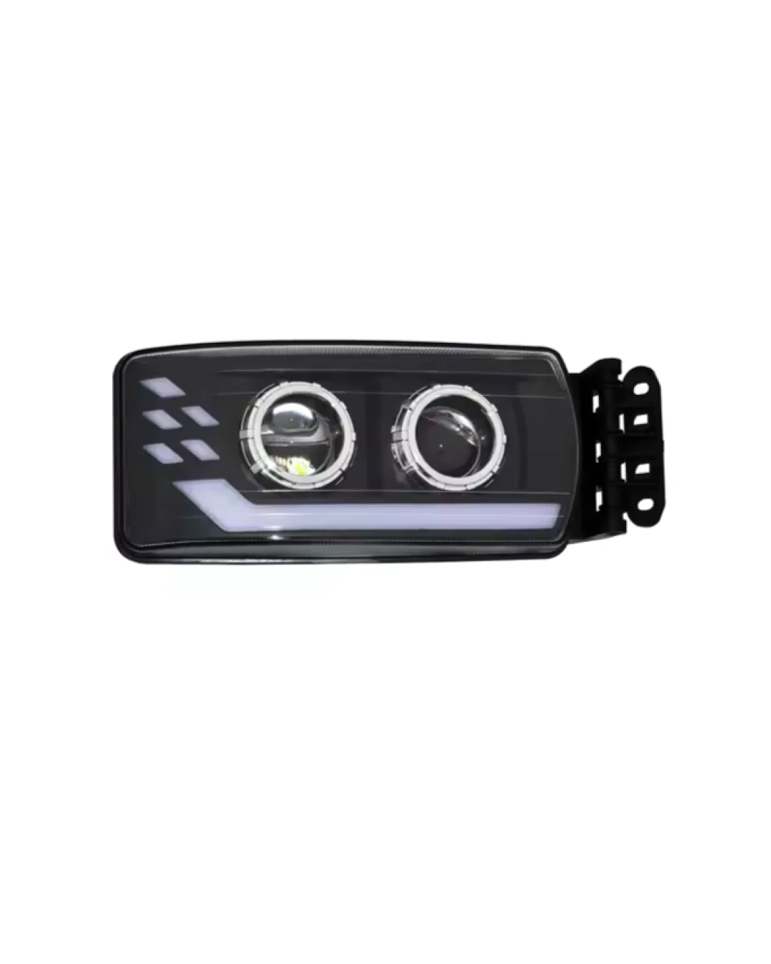 Десен LED Фар за IVECO STRALIS 24V – DRL, Startup Effect, Лупи, OEM 5801571745