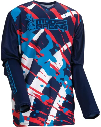 Детска блуза MOOSE RACING AGROID BLUE