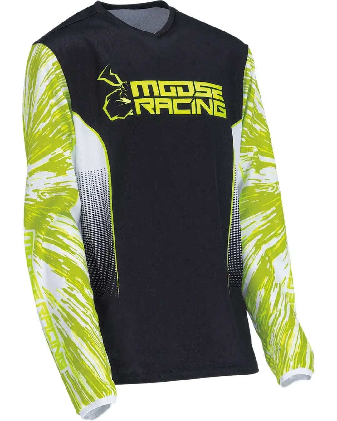 Детска блуза MOOSE RACING AGROID HI-VIZ/BLACK
