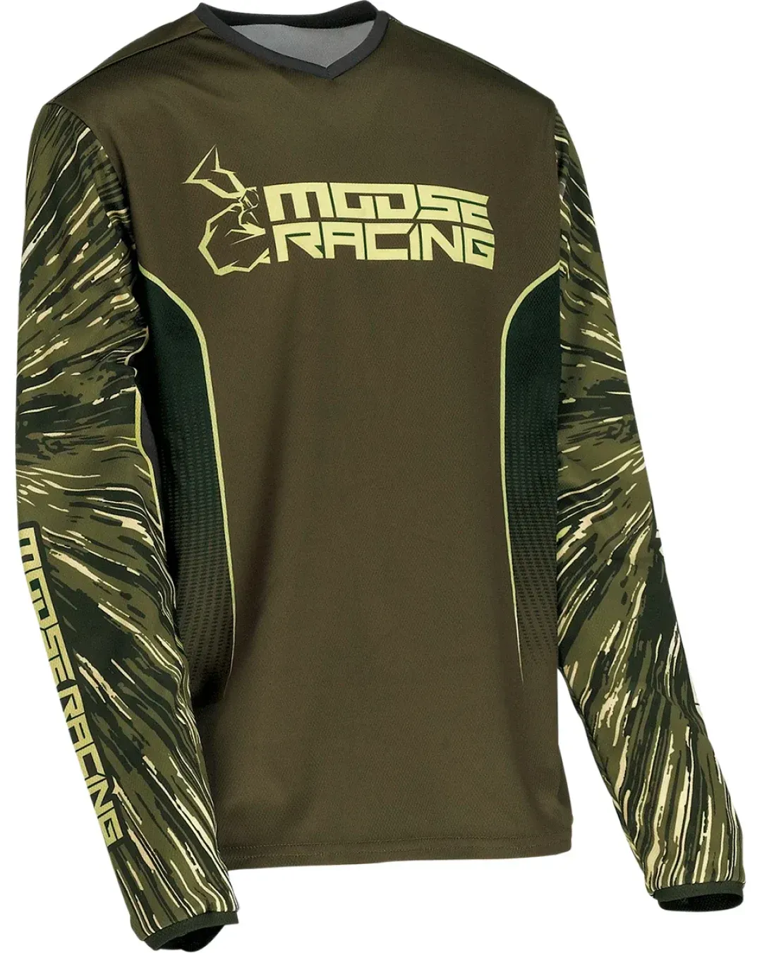 Детска блуза MOOSE RACING AGROID OLIVE/TAN