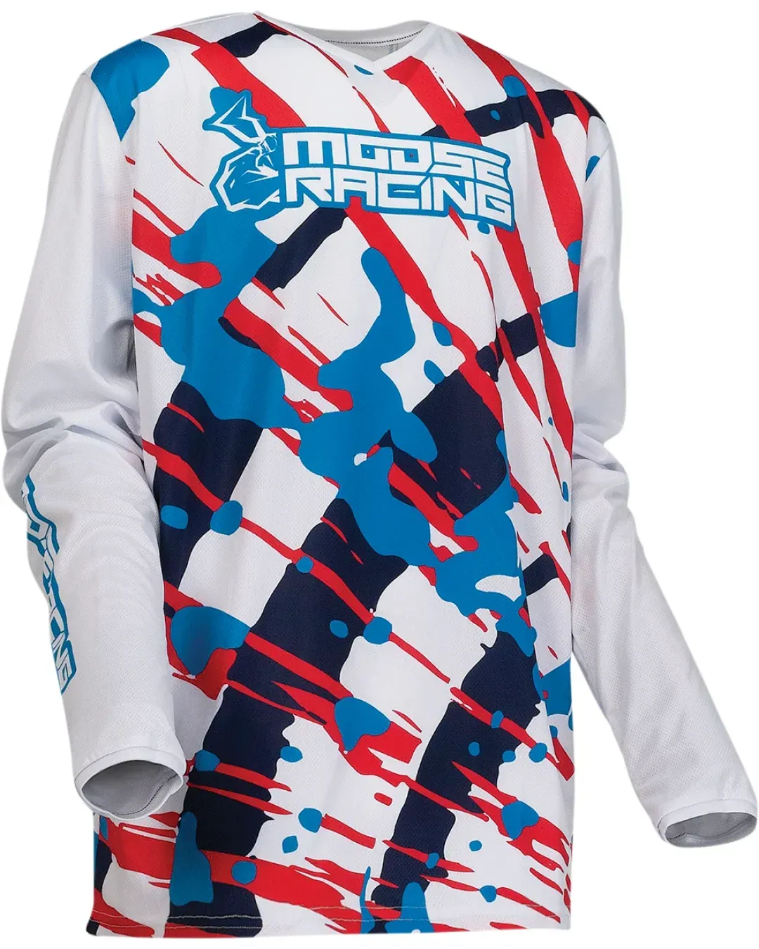 Детска блуза MOOSE RACING AGROID WHITE