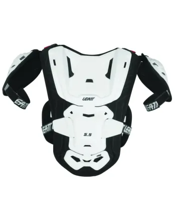 Детска броня LEATT 5.5 Pro-White/Black