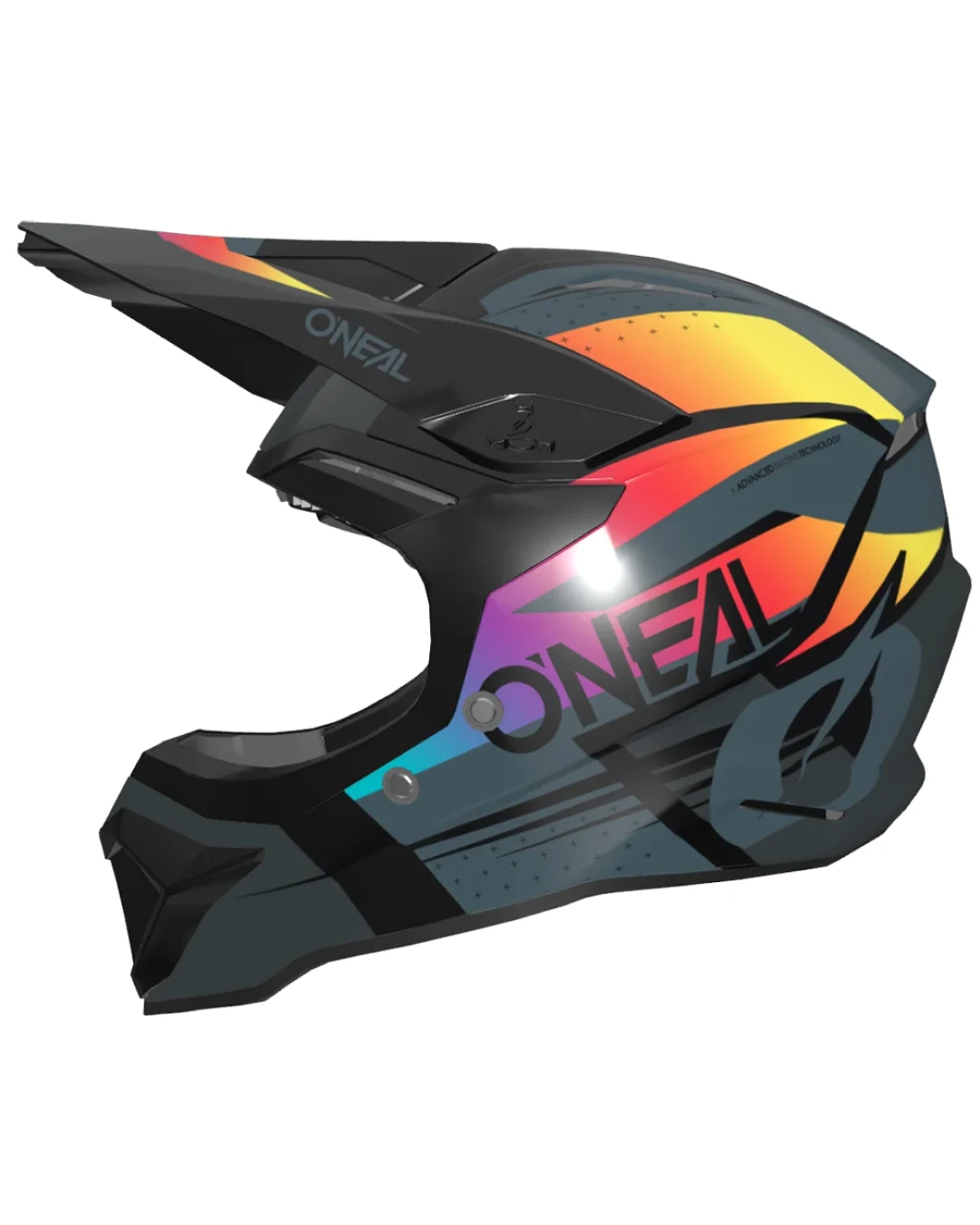 Детска каска O'NEAL 1SERIES RC BLACK/MULTI V.26