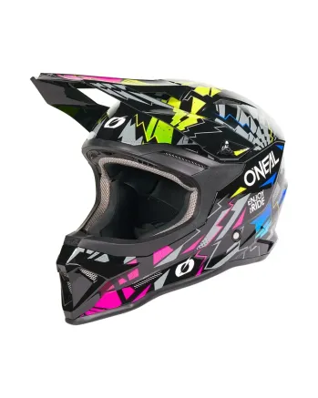 Детска каска O'NEAL 1SERIES STIXX BLACK/MULTI V.27