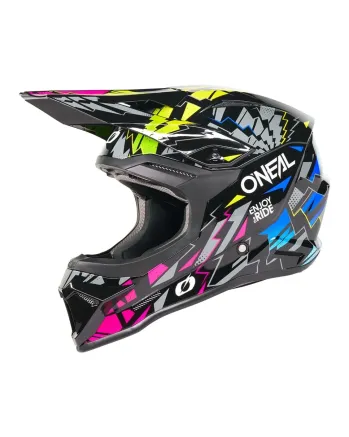 Детска каска O'NEAL 1SERIES STIXX BLACK/MULTI V.27