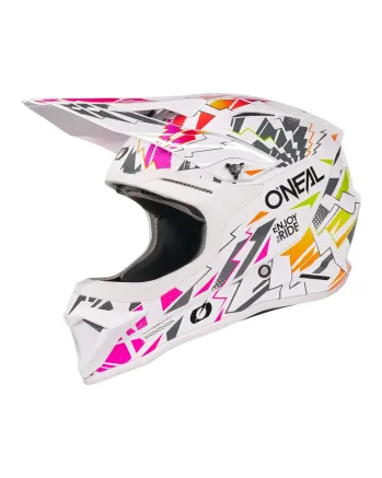 Детска каска O'NEAL 1SERIES STIXX WHITE/MULTI V.27
