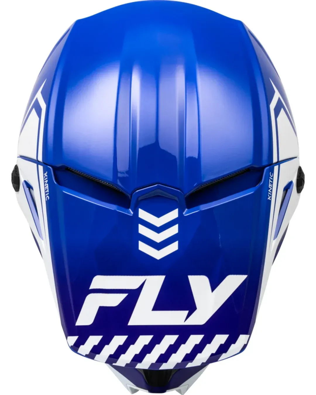 Детска крос каска FLY RACING Kinetic Menace - Blue/White