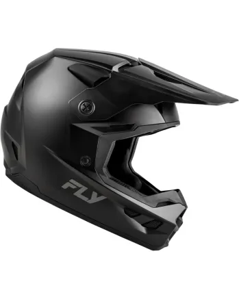 Детска крос каска FLY RACING Kinetic Solid - Matte Black 2025
