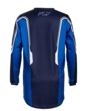 Детска мотокрос блуза FLY RACING F-16 Raze Navy/Blue/White