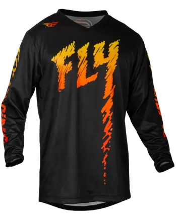 Детска мотокрос блуза FLY RACING F-16 Riding - Black/Yellow/Orange