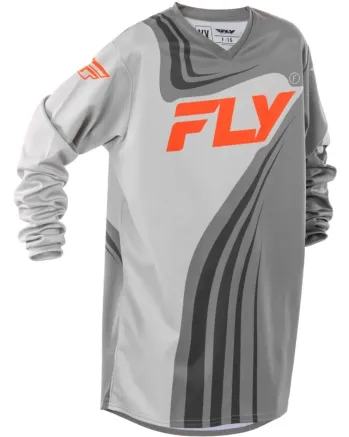 Детска мотокрос блуза FLY RACING F-16 Riding - Grey/Orange 2025