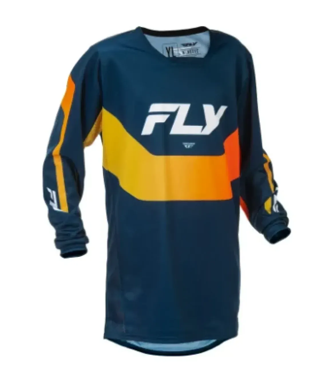 Детска мотокрос блуза FLY RACING Kinetic Jugend - Navy/Orange