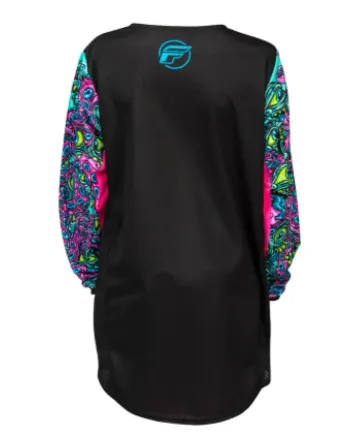 Детска мотокрос блуза FLY RACING Kinetic Mutant Youth - Black/Multi