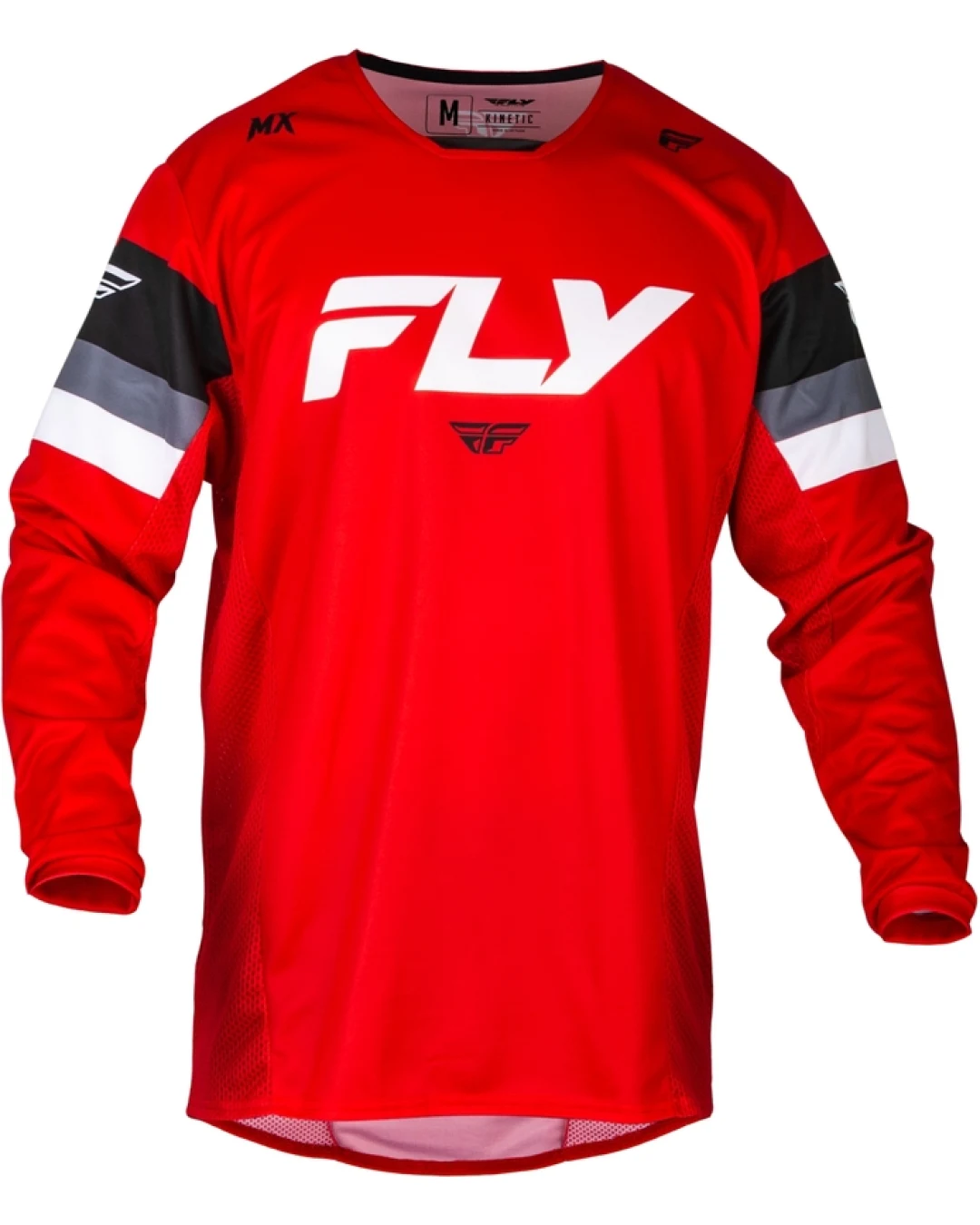 Детска мотокрос блуза FLY RACING Kinetic Prix- Red/Grey/White