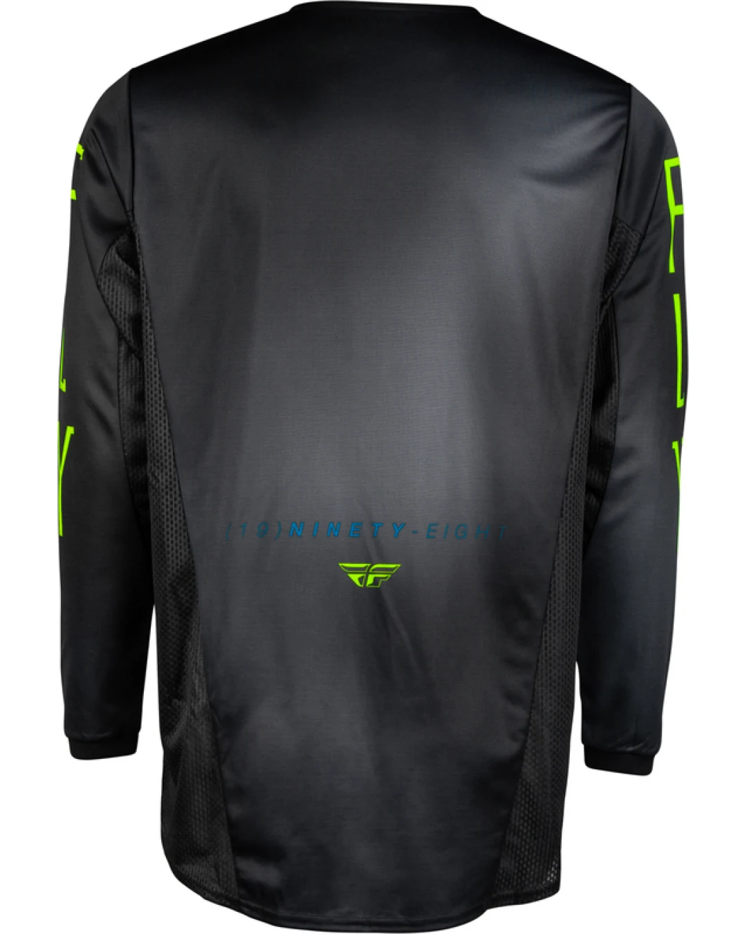 Детска мотокрос блуза FLY RACING Kinetic Prodigy- Charcoal/Neon Green/True Blue