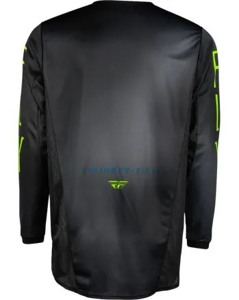 Детска мотокрос блуза FLY RACING Kinetic Prodigy- Charcoal/Neon Green/True Blue