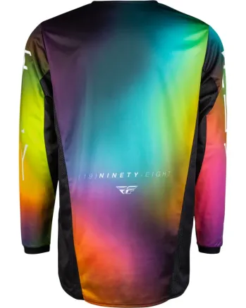 Детска мотокрос блуза FLY RACING Kinetic Prodigy- Fuschia/Electric Blue/Hi-Vis