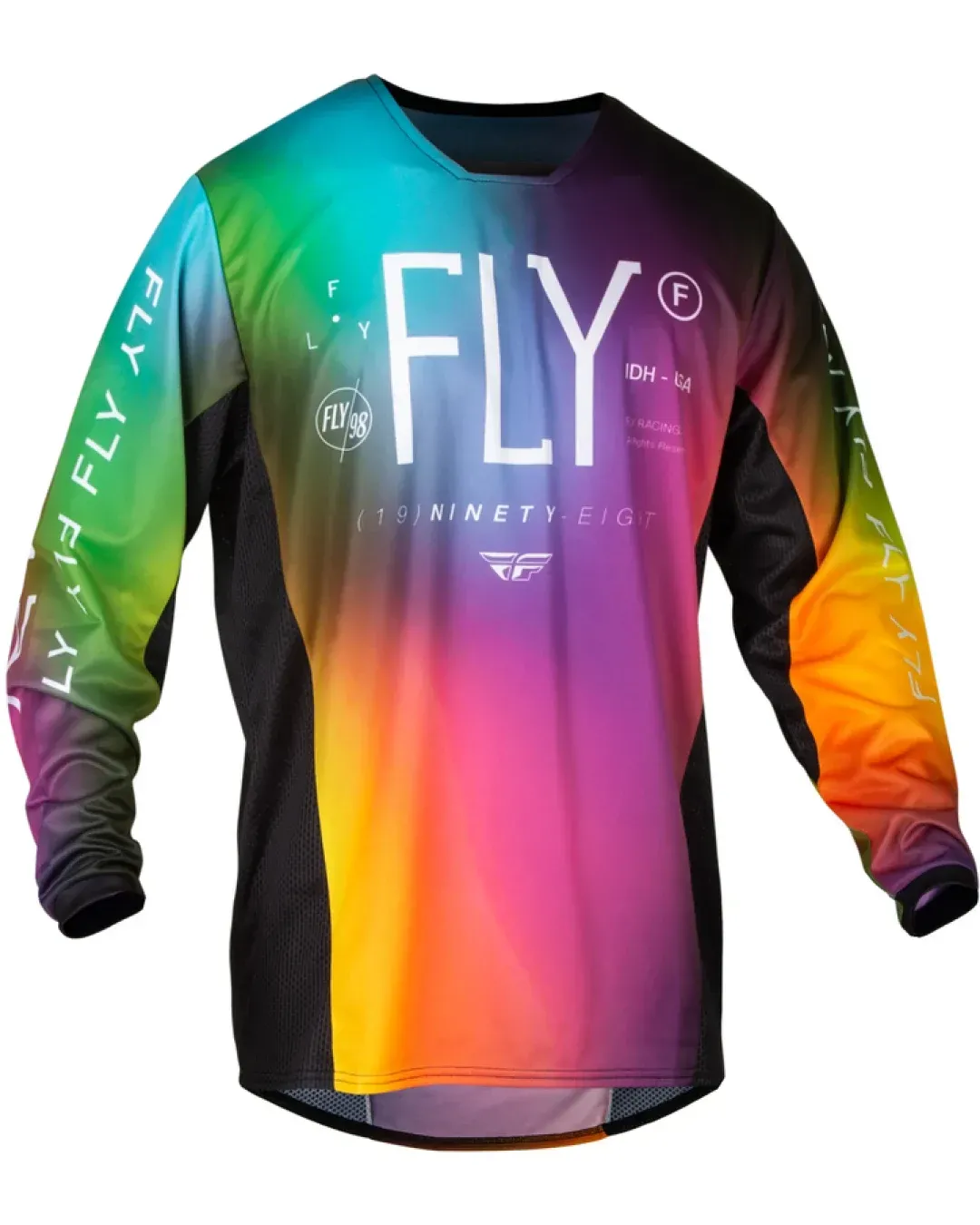 Детска мотокрос блуза FLY RACING Kinetic Prodigy- Fuschia/Electric Blue/Hi-Vis