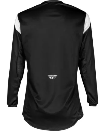 Детска мотокрос блуза FLY RACING Kinetic Stoke- Black/White 2025