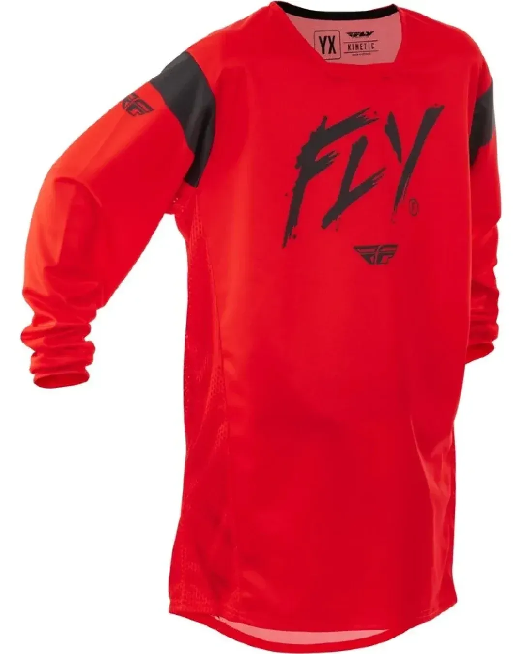 Детска мотокрос блуза FLY RACING Kinetic Stoke- Red/Black 2025