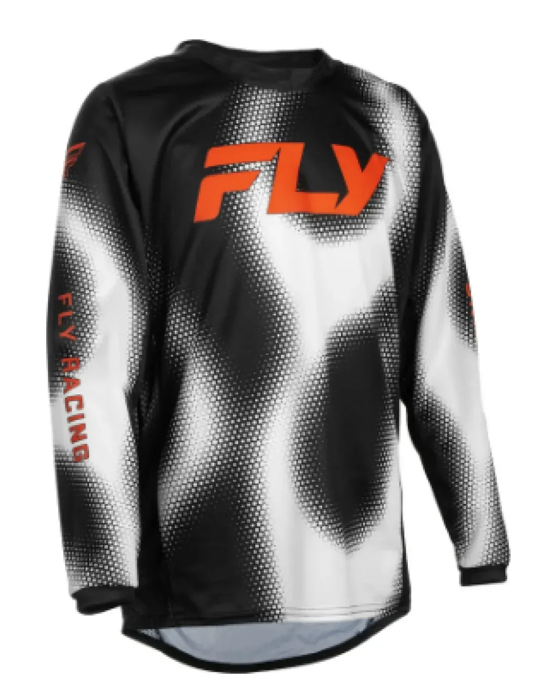 Детска мотокрос блуза FLY RACING Kinetic Torch Black/White/Orange