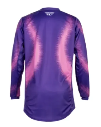 Детска мотокрос блуза FLY RACING Kinetic Torch Purple/Pink