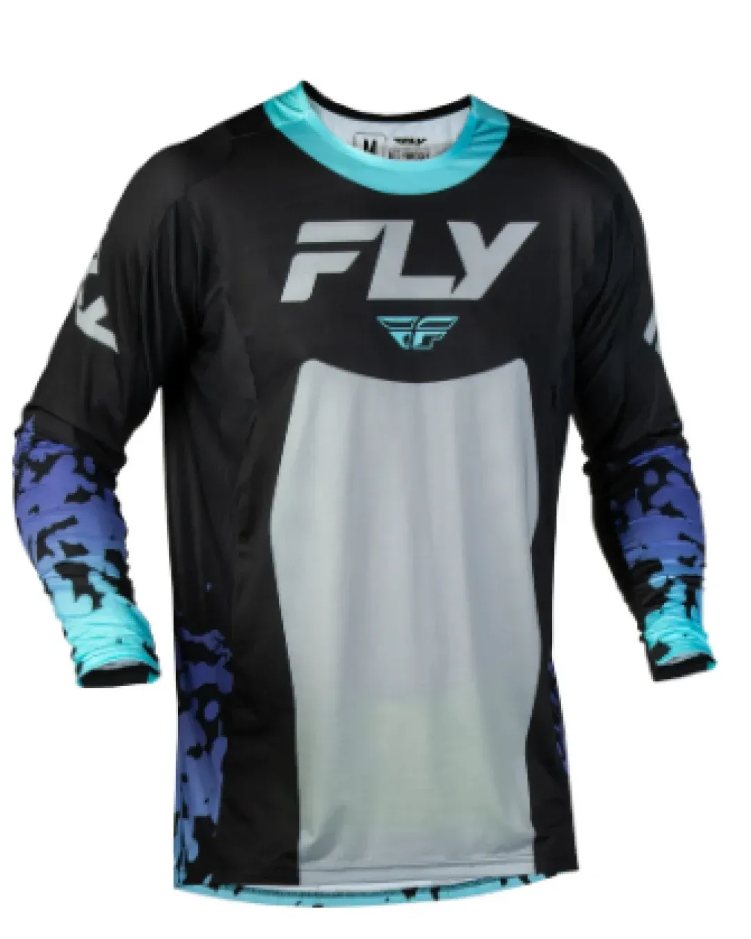 Детска мотокрос блуза FLY RACING Lite Flake Black/Grey/Multi