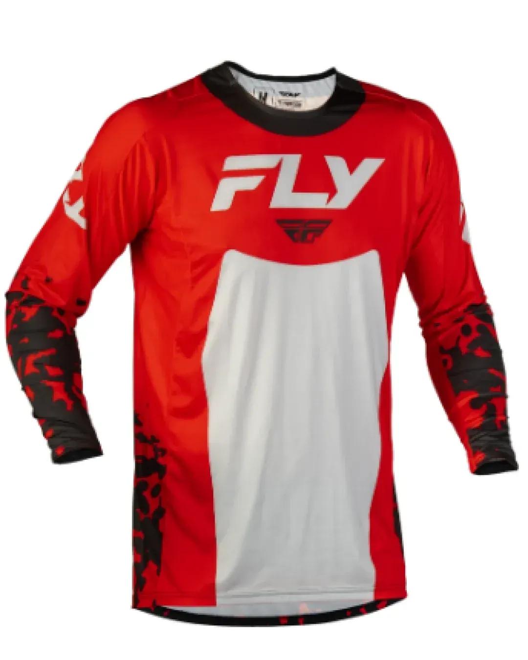 Детска мотокрос блуза FLY RACING Lite Flake Red/Grey/Black