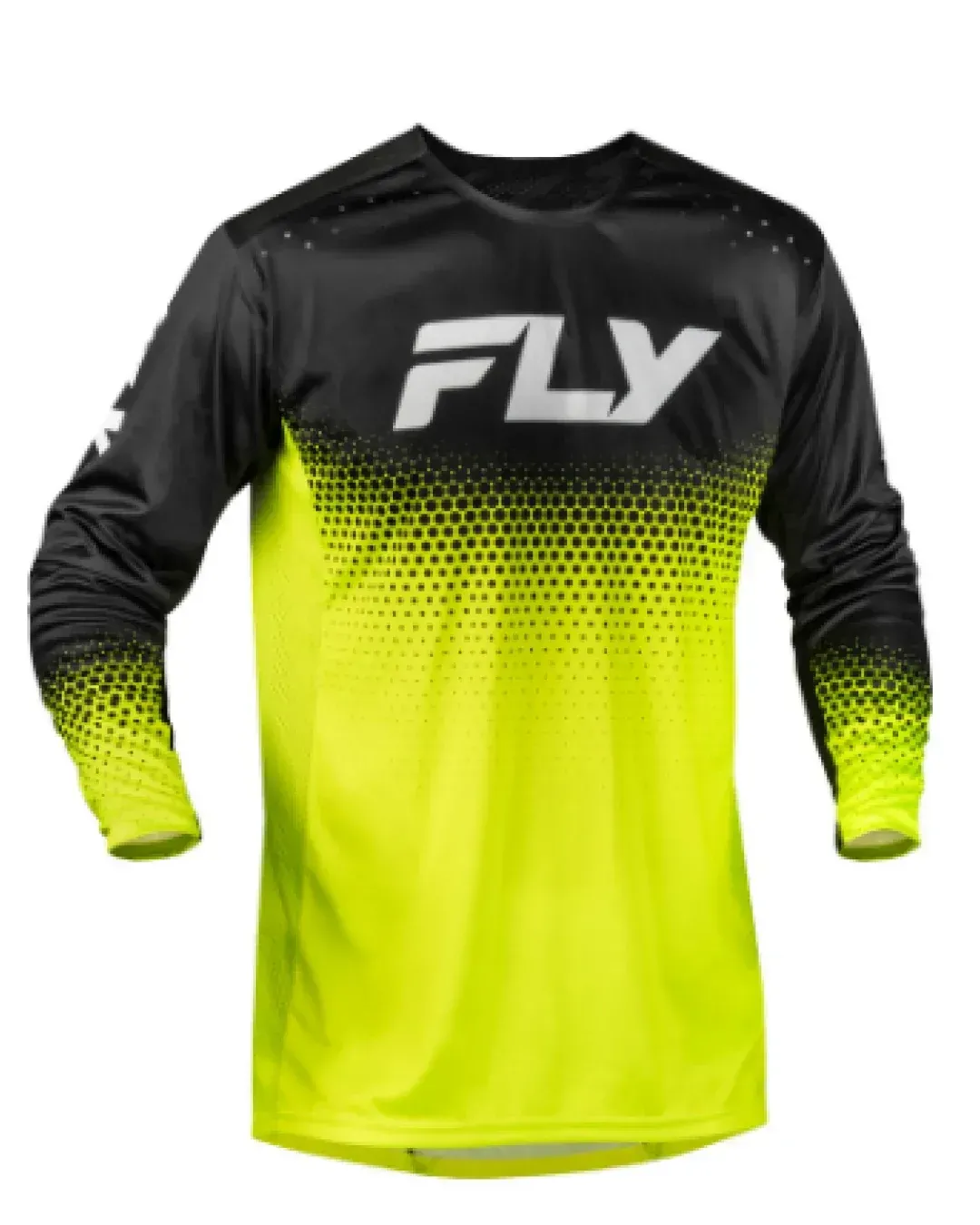Детска мотокрос блуза FLY RACING Rayce Sonar - Hi-Vis/Black/White