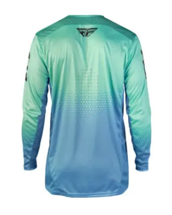 Детска мотокрос блуза FLY RACING Rayce Sonar Teal/Aqua