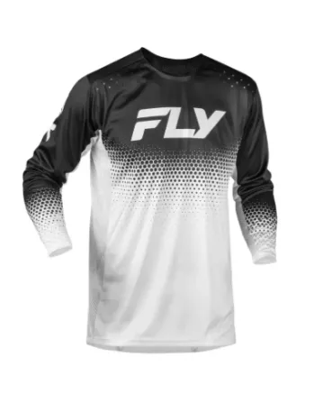 Детска мотокрос блуза FLY RACING Rayce Sonar White/Black