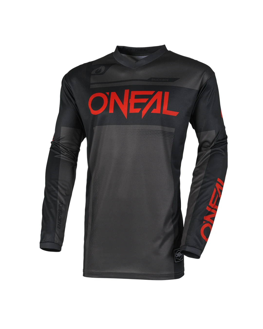 Детска мотокрос блуза O'NEAL ELEMENT RACEWEAR BLACK/GRAY/RED V.25
