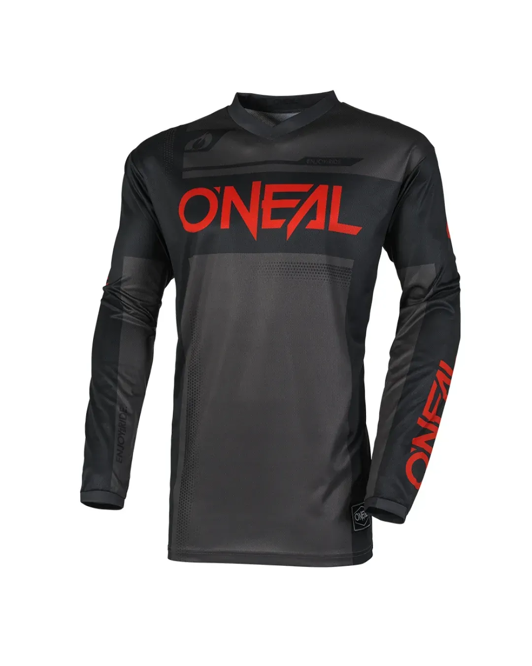 Детска мотокрос блуза O'NEAL ELEMENT RACEWEAR BLACK/GRAY/RED V.25