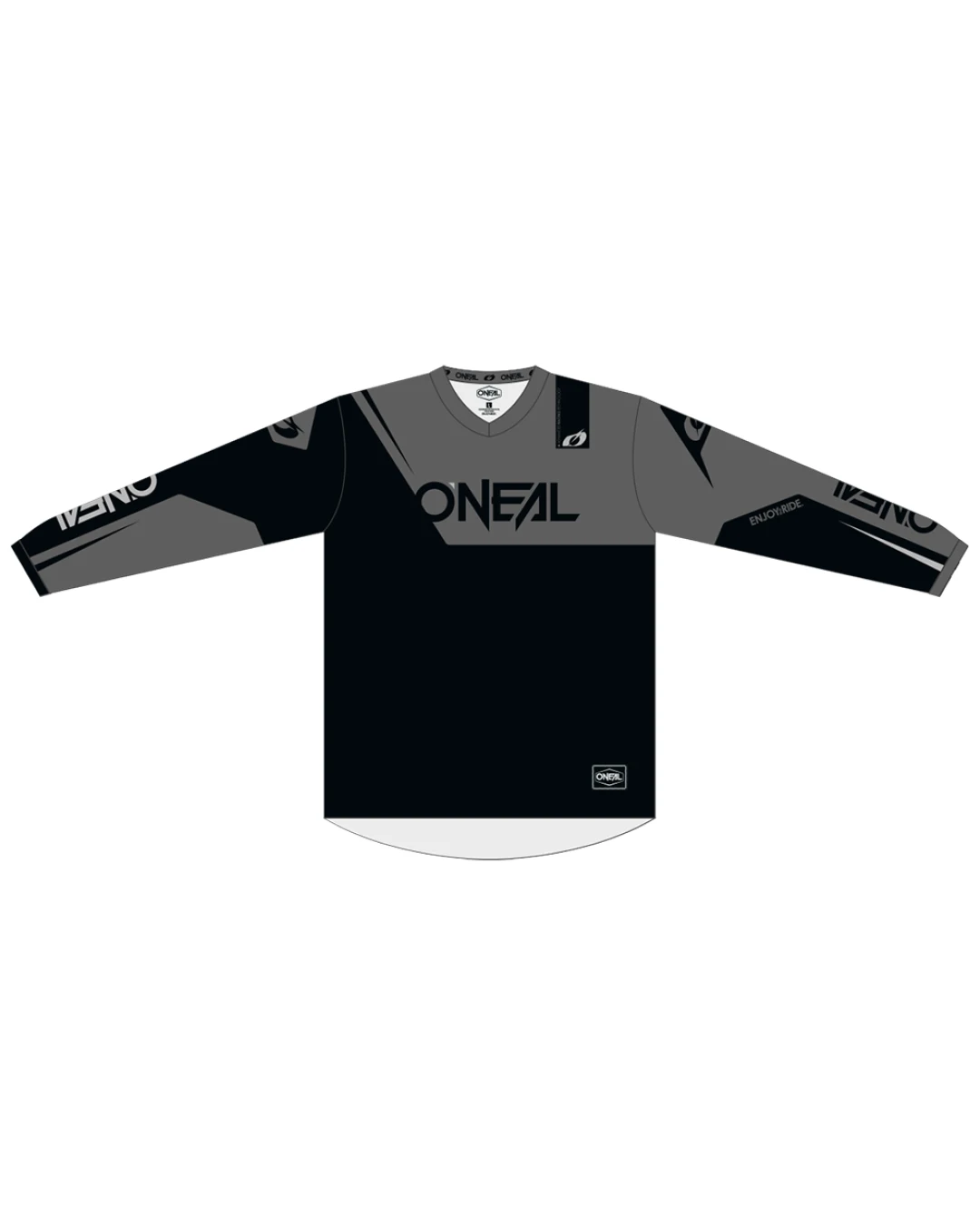 Детска мотокрос блуза O'NEAL ELEMENT RACEWEAR BLACK/GRAY V.26