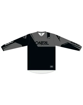 Детска мотокрос блуза O'NEAL ELEMENT RACEWEAR BLACK/GRAY V.26