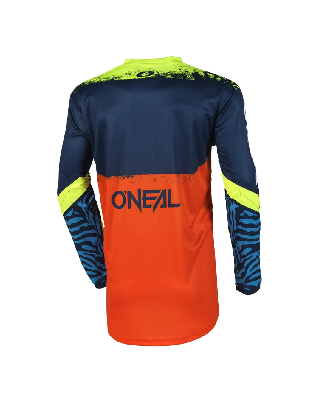 Детска мотокрос блуза O'NEAL ELEMENT SHOCKER BLUE/ORANGE V.25